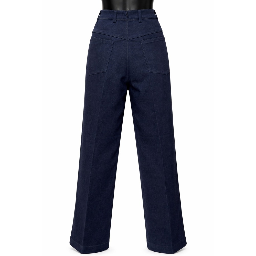 ST JOHN Sport Essentials Womens Pants Jeans Size 8 Blue Denim Cotton Stretch - Picture 8 of 12